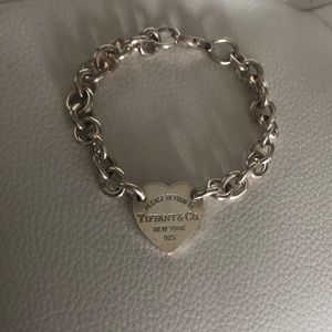 Return to Tiffany Heart Tag Charm Bracelet